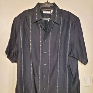 NWT Claiborne Luxe Linen Button Up Shirt - Size Medium